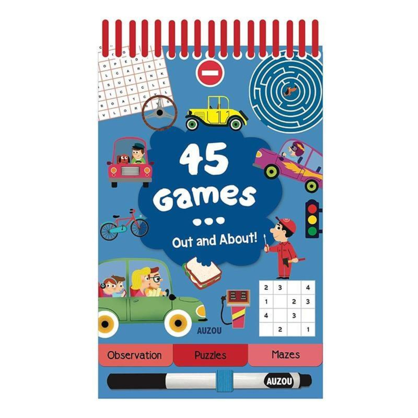 45 Games - Out And About - KTP00228 - 9782733853146