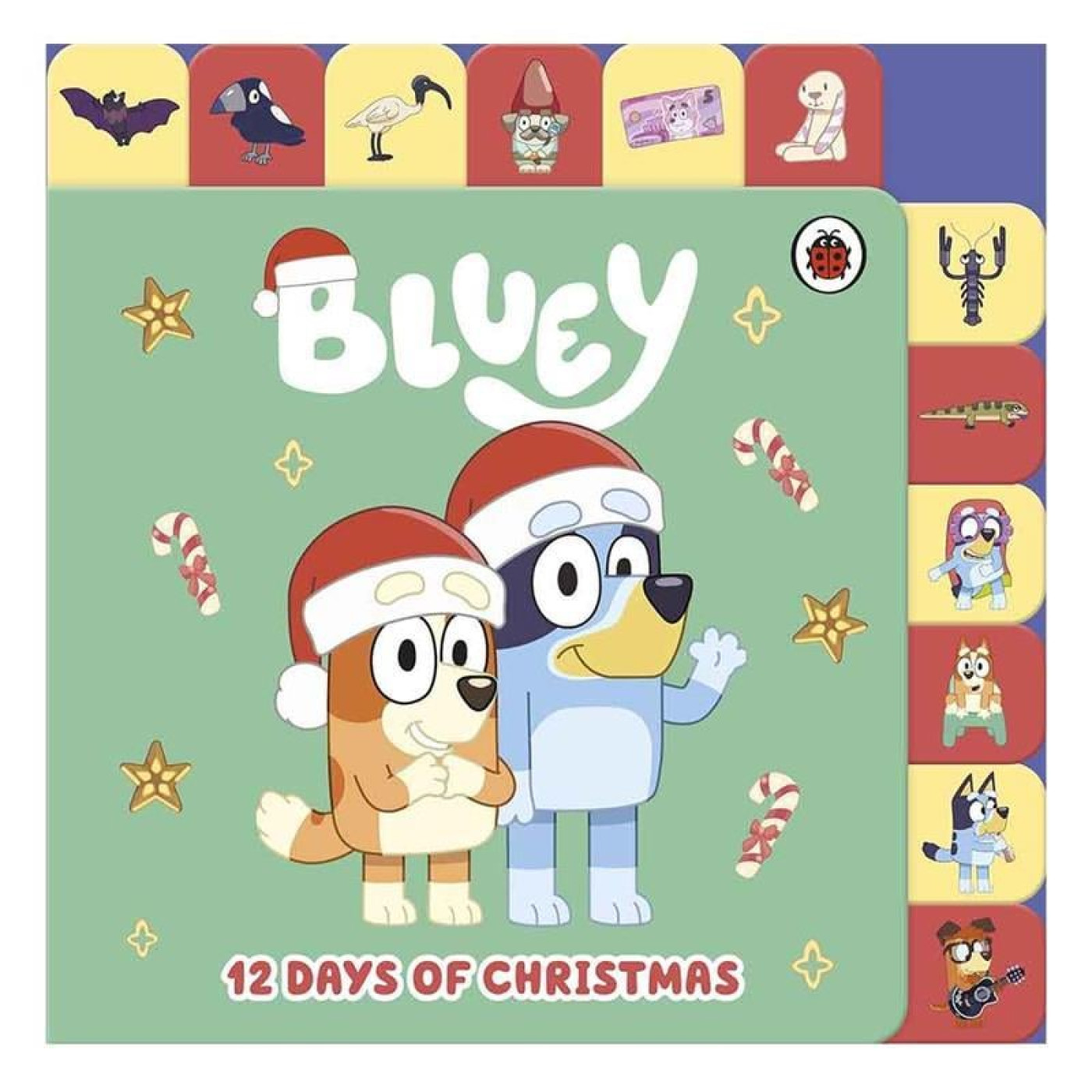 Bluey - 12 Days Of Christmas Tabbed Board Book - 9780241615409 - 9780241615409