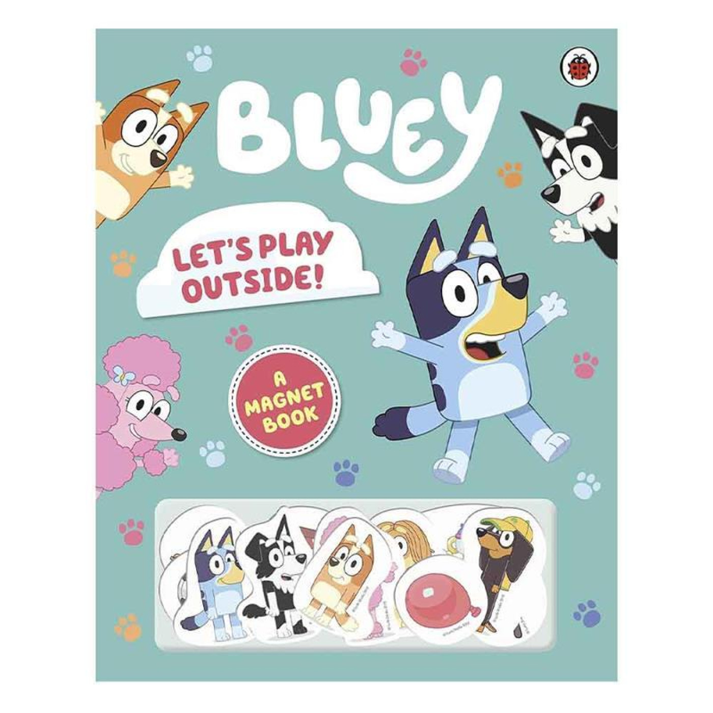 Bluey - Lets Play Outside Magnet Book - KTP00152 - 9780241551912