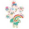 FLOSS & ROCK 20 Parça Peri Şekilli Yap-Boz/Rainbow Fairy - 42P6331 - 5055166356619