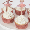 Meri Meri - Ballerina Cupcake Kit - Balerin Cupcake Seti - 24lü - 636997276182 - 636997276182