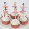 Meri Meri - Ballerina Cupcake Kit - Balerin Cupcake Seti - 24lü - 636997276182 - 636997276182