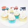 Meri Meri - Construction Cupcake Kit - İnşaat Cupcake Kit - 636997267920 - 636997267920