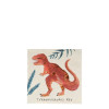 Meri Meri - Dinosaur Napkins - Dinozor Peçete - S - 16lı - 636997258249 - 636997258249