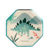 Meri Meri - Dinosaur Plates - Dinozor Tabak - 636997258232 - 636997258232