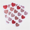 Meri Meri - Glitter Heart Stickers - Parıltılı Kalp Çıkartmalar - ST00130 -