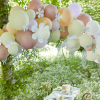 Meri Meri - Papatya Balon Zinciri - Pastel - 51 Balon - 636997284804 - 636997284804