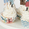 Meri Meri - Pirate Ship Cupcake Kit - Korsan Gemisi Cupcake Seti - 24lü - 222066 -