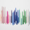 Meri Meri - Rainbow Dipped Tapered Candles - Renkli Mumlar - ST00163 -