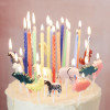 Meri Meri - Safari Candles - Safari Mum - 6lı - ST00166 -