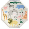 Meri Meri - Safari Plates - Safari Tabak - 8li - ST00169 -