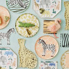 Meri Meri - Safari Plates - Safari Tabak - 8li - ST00169 -