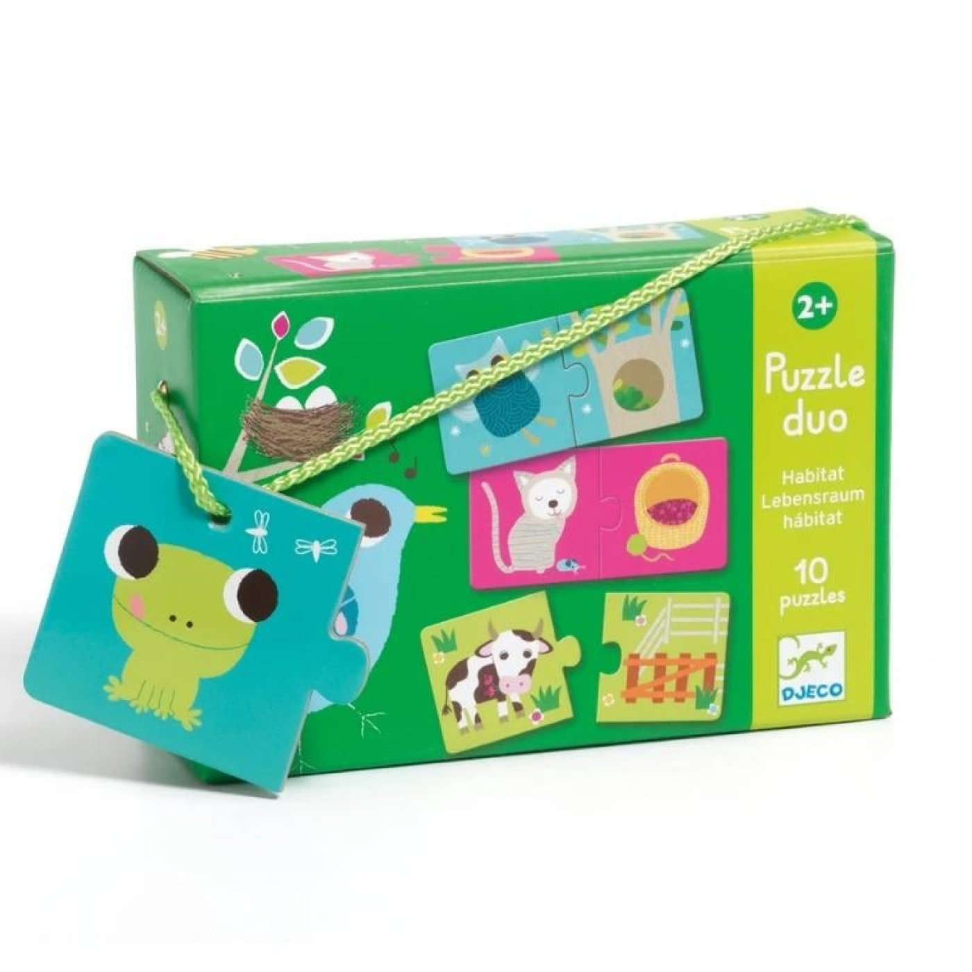 Djeco İkili Puzzle - Duo Habitat - 3070900081642 - 3070900081642