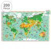 Djeco Klasik Puzzle 200 Parça - Around The World - 3070900074125 - 3070900074125