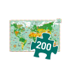 Djeco Klasik Puzzle 200 Parça - Around The World - 3070900074125 - 3070900074125