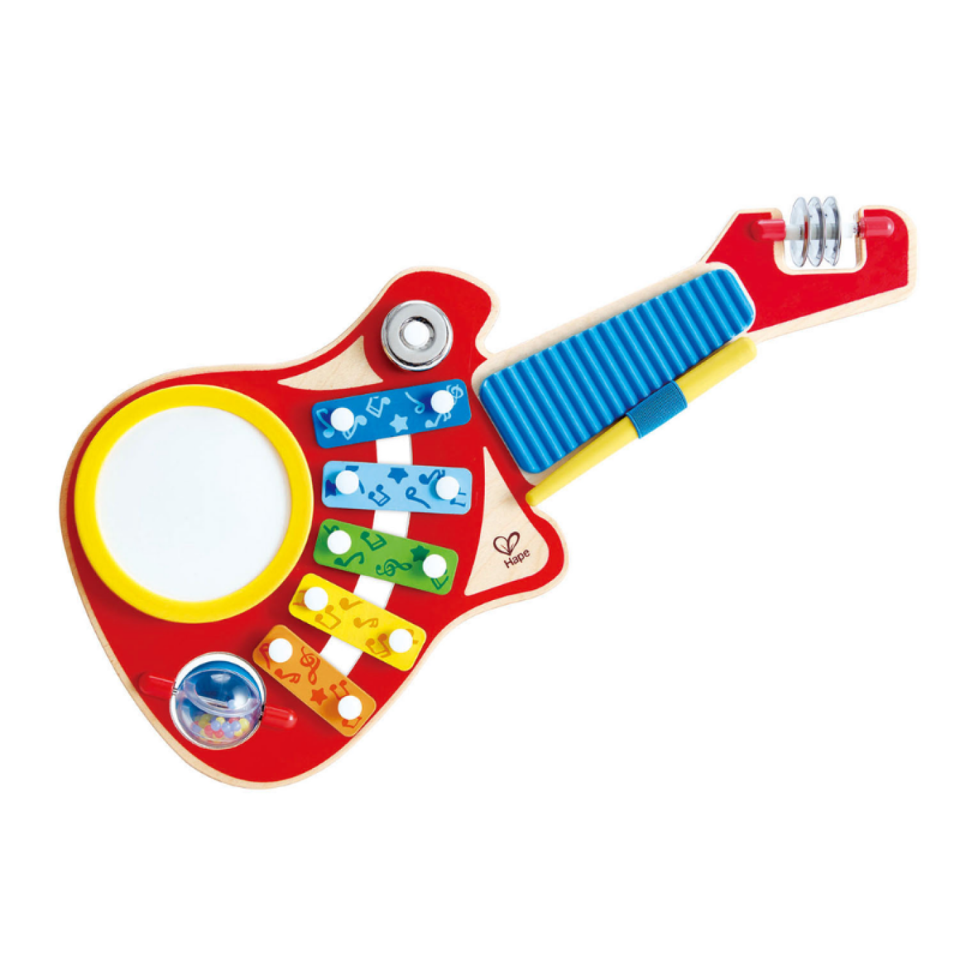 Hape 6in1 Oyuncak Müzik Aleti - E0335 - 6943478019003