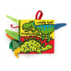 Jellycat Bez Kitap - Dino Tails - BK444ND - 670983097047