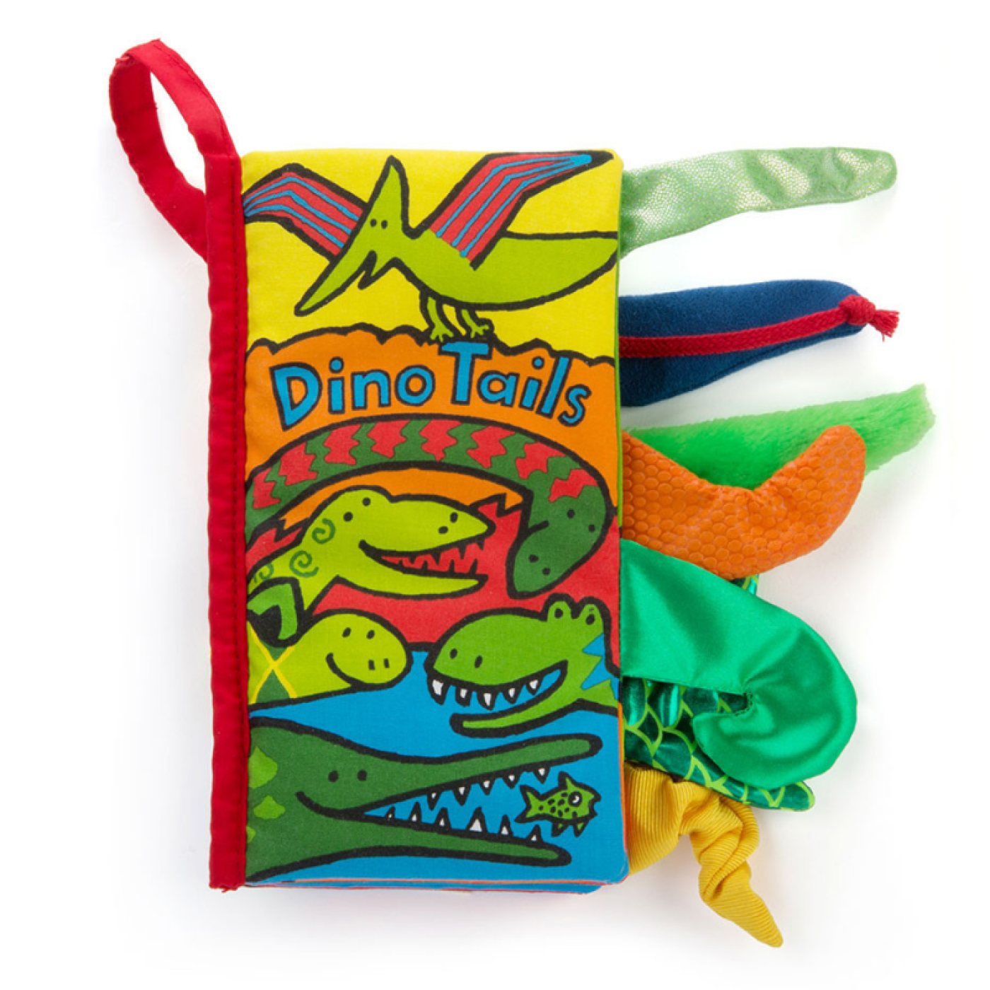 Jellycat Bez Kitap - Dino Tails - BK444ND - 670983097047