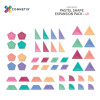 Connetix Pastel Shape Expansion Set - 48 Parça - CON-EU-P48SE -