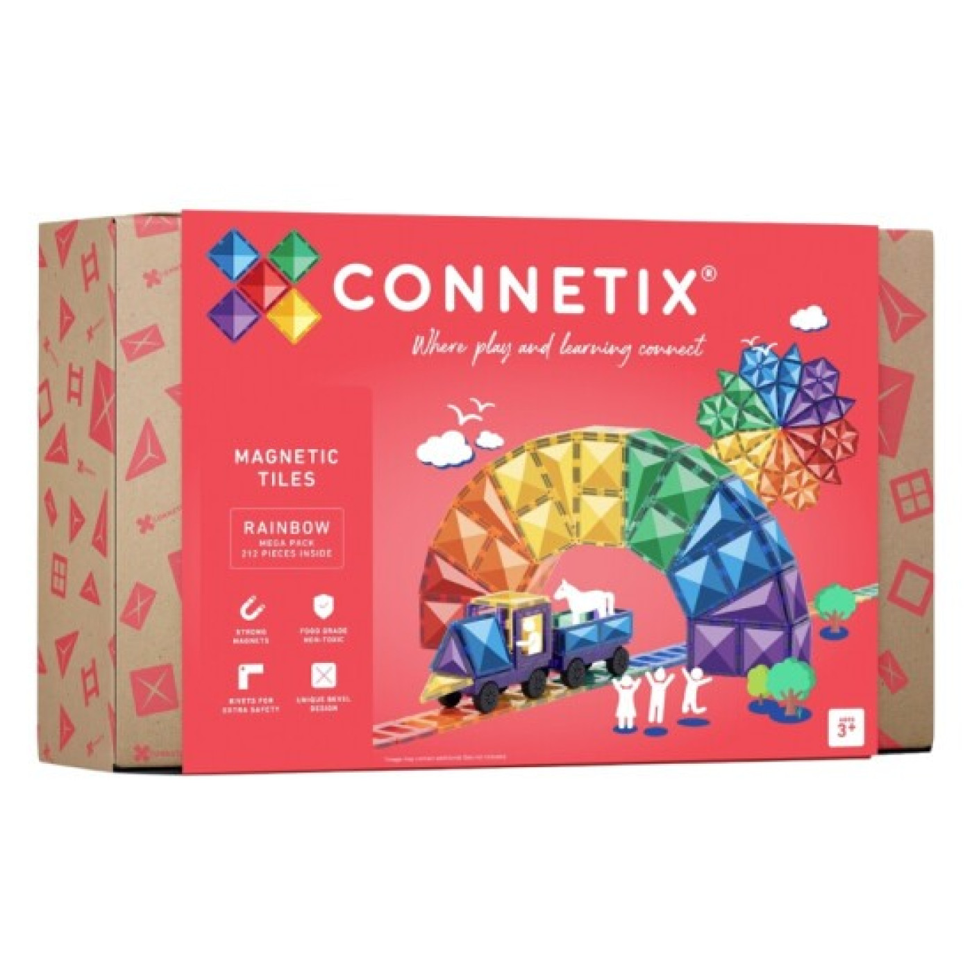 Connetix Rainbow Mega Set 212 Parça - ST00774 -