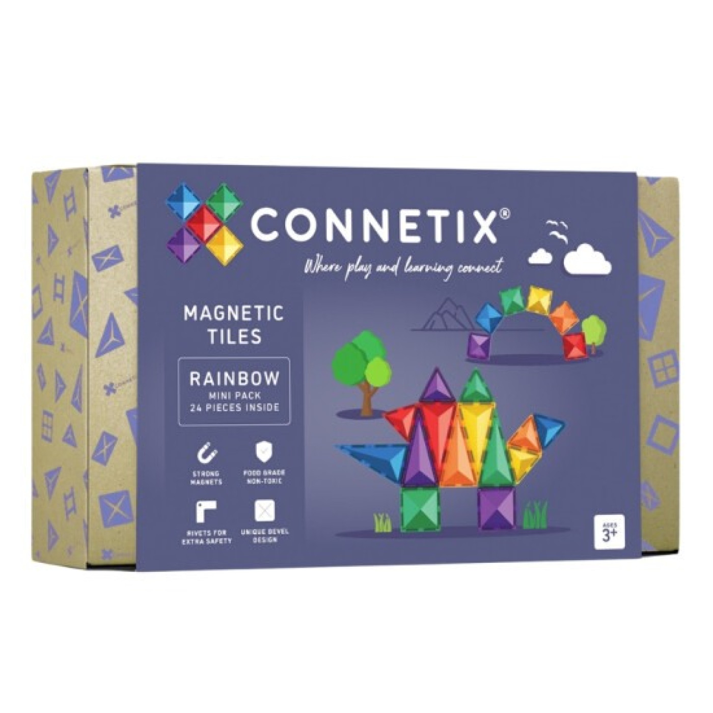 Connetix Rainbow Mini Set 24 Parça - ST00776 -