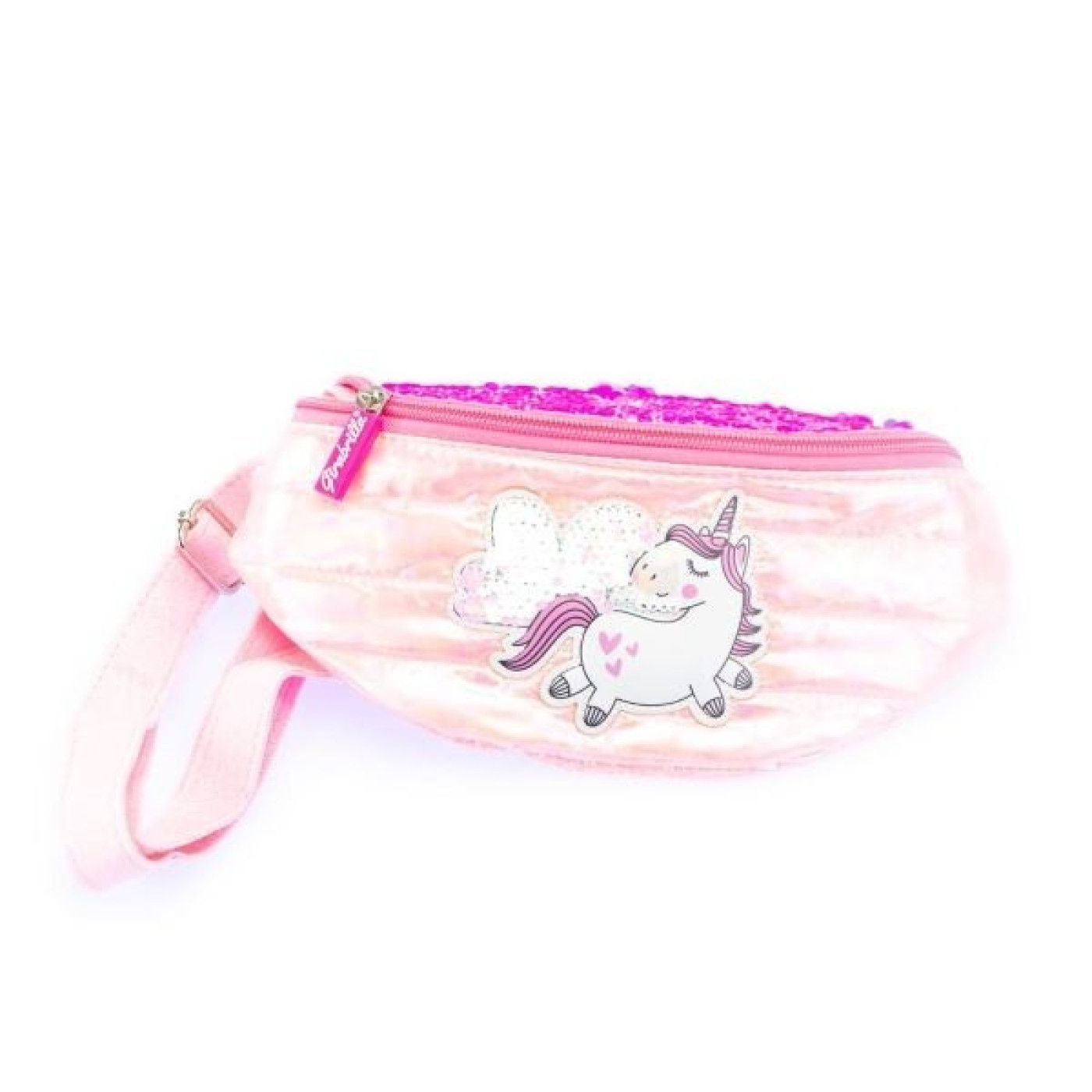 PUFFER UNICORN BEL ÇANTASI-PEMBE - ST00562 -