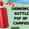 Drinking bottle pop-up Campus 400 ml - Green - 8711269947068 - 8711269947068