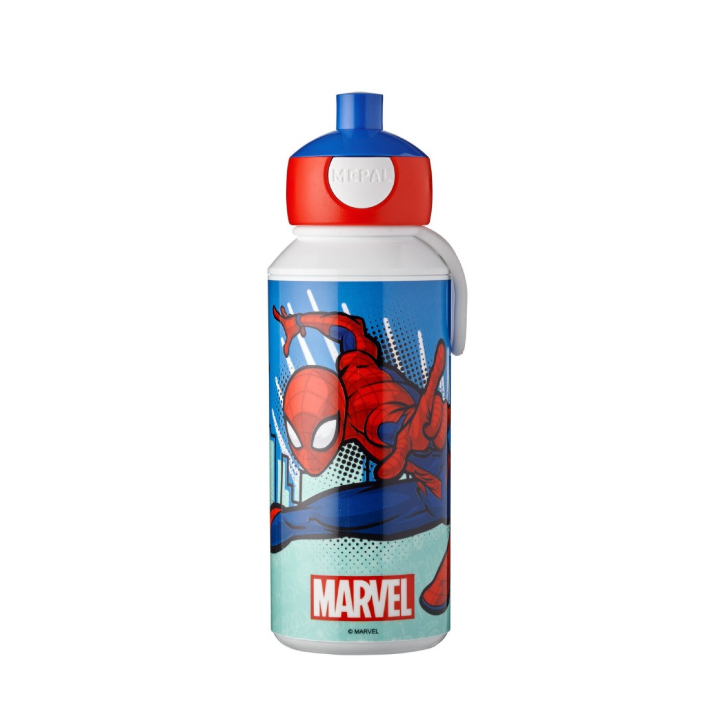 Drinking bottle pop-up Campus 400 ml - Spiderman - 107410065396 -