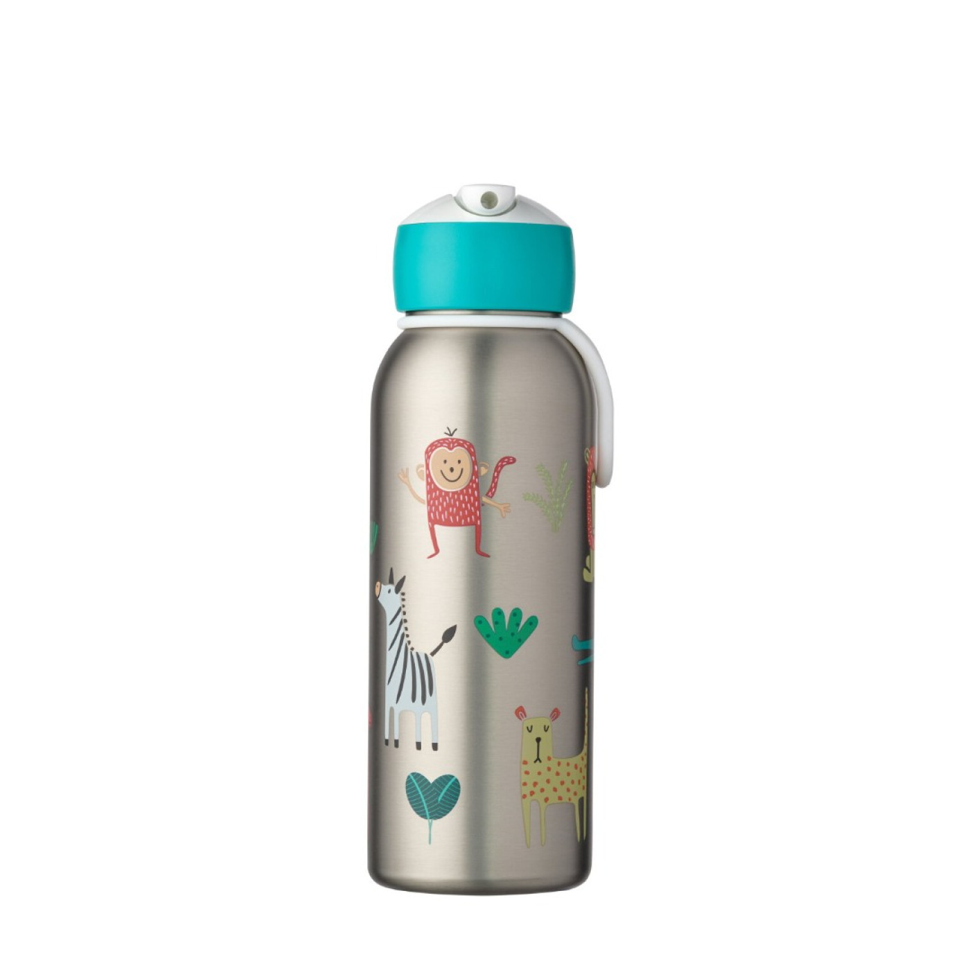 Insulated bottle flip-up Campus 350 ml - Animal friends - 107458065373 -