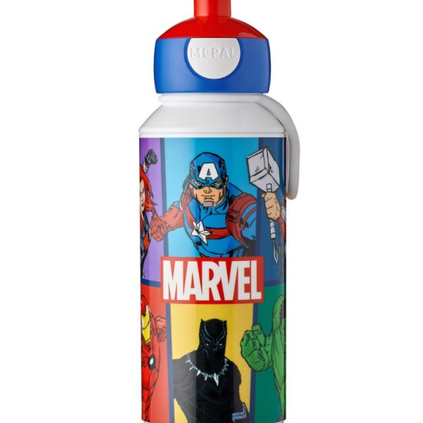 drinking bottle pop-up campus 400 ml - avengers - 107410065395 -