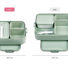 Bento Lunch box Take a Break midi - Nordic sage - 8720294022558 - 8720294022558