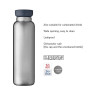 Insulated bottle Ellipse 900 ml - Natural brushed - 104172046800 -