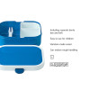 Lunch box Campus - blue - 107440014300 -