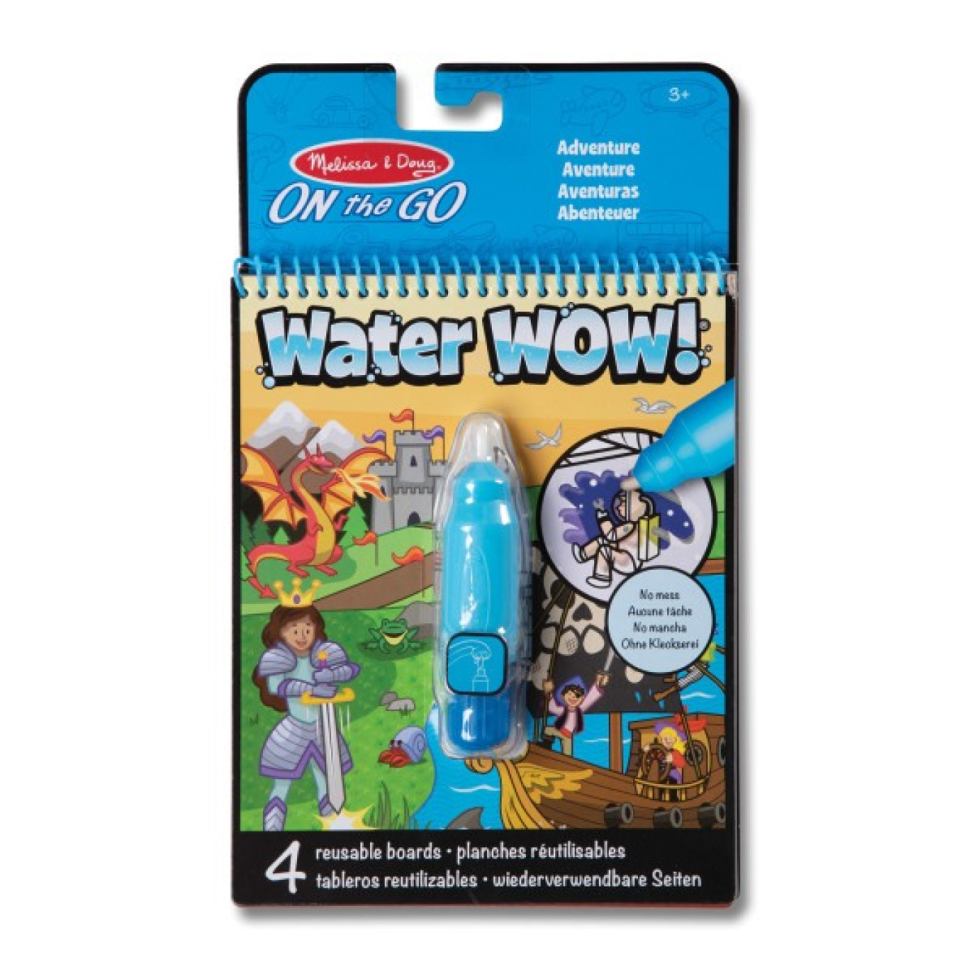 Water Wow! Su ile boyama kitabı - Macera - ST00719 -