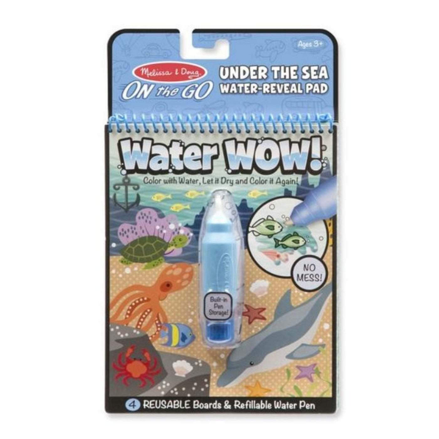 Water Wow! Su ile boyama kitabı - Deniz - ST00669 -