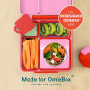 OmieBox Bento Kutusu İç Bölme Kapları 2li Kırmızı ve Sarı - 850005702870 - 850005702870