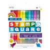 Ooly Stamp-A-Square Çift Uçlu 12’li Keçeli Kalem - 130-112 -