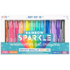 Ooly Rainbow Sparkle Sulu Boya Efektli 12’li Metalik Jel Boya - 133-119 -