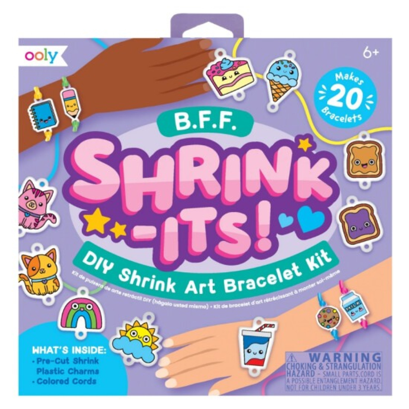 Ooly Shrink-its! Bileklik Seti - B.F.F - 161-133 -