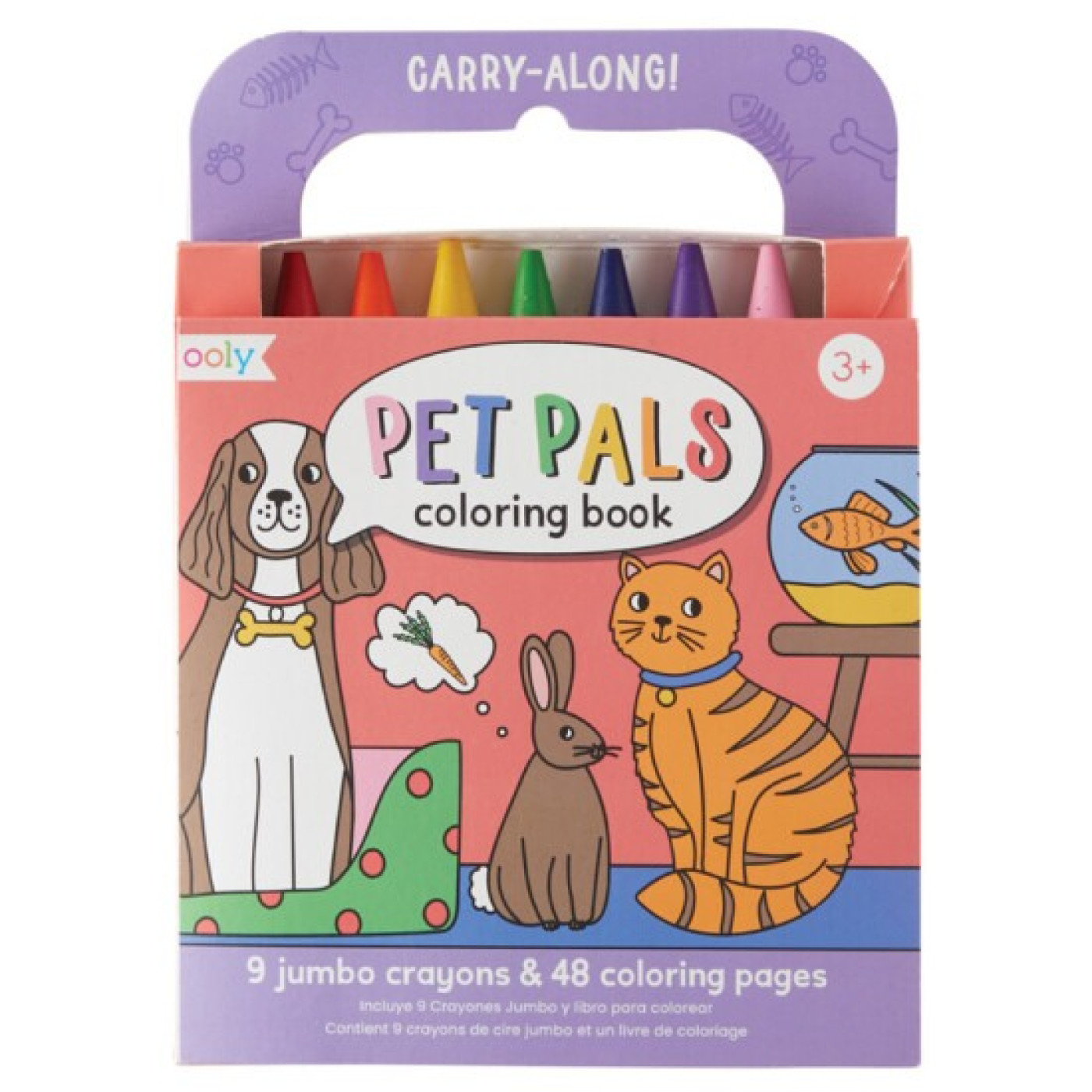 Ooly Carry Along Boyama Seti - Pet Pals - 138-021 -