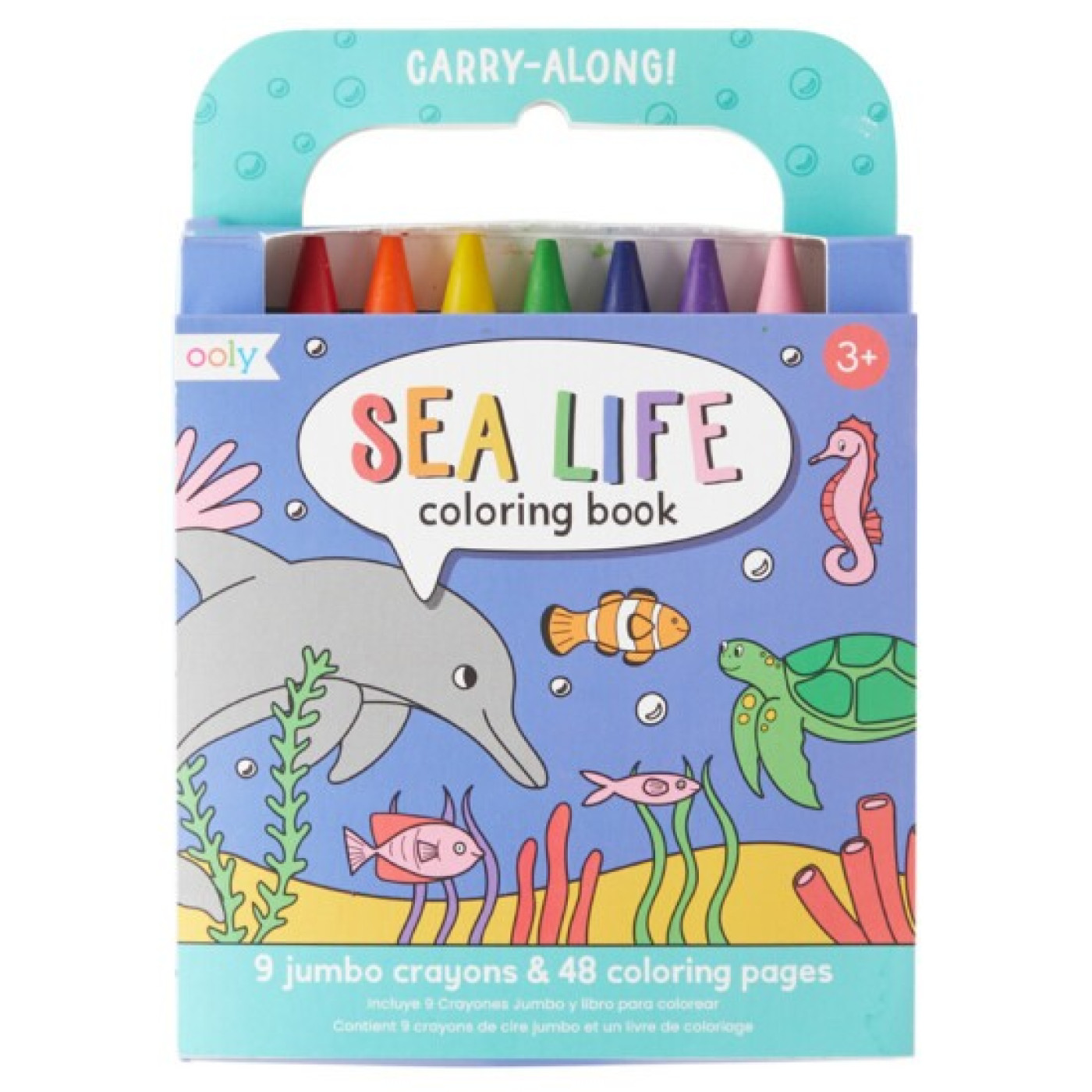 Ooly Carry Along Boyama Seti - Sea Life - 138-022 -