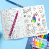 Ooly Stickville Color-in Sticker Kitabı - ST00608 -