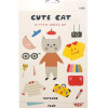 Ooly Stickiville Çıkartma Kitabı - A Whole Lotta Stickers! Dress Up Cats - 120-215 -