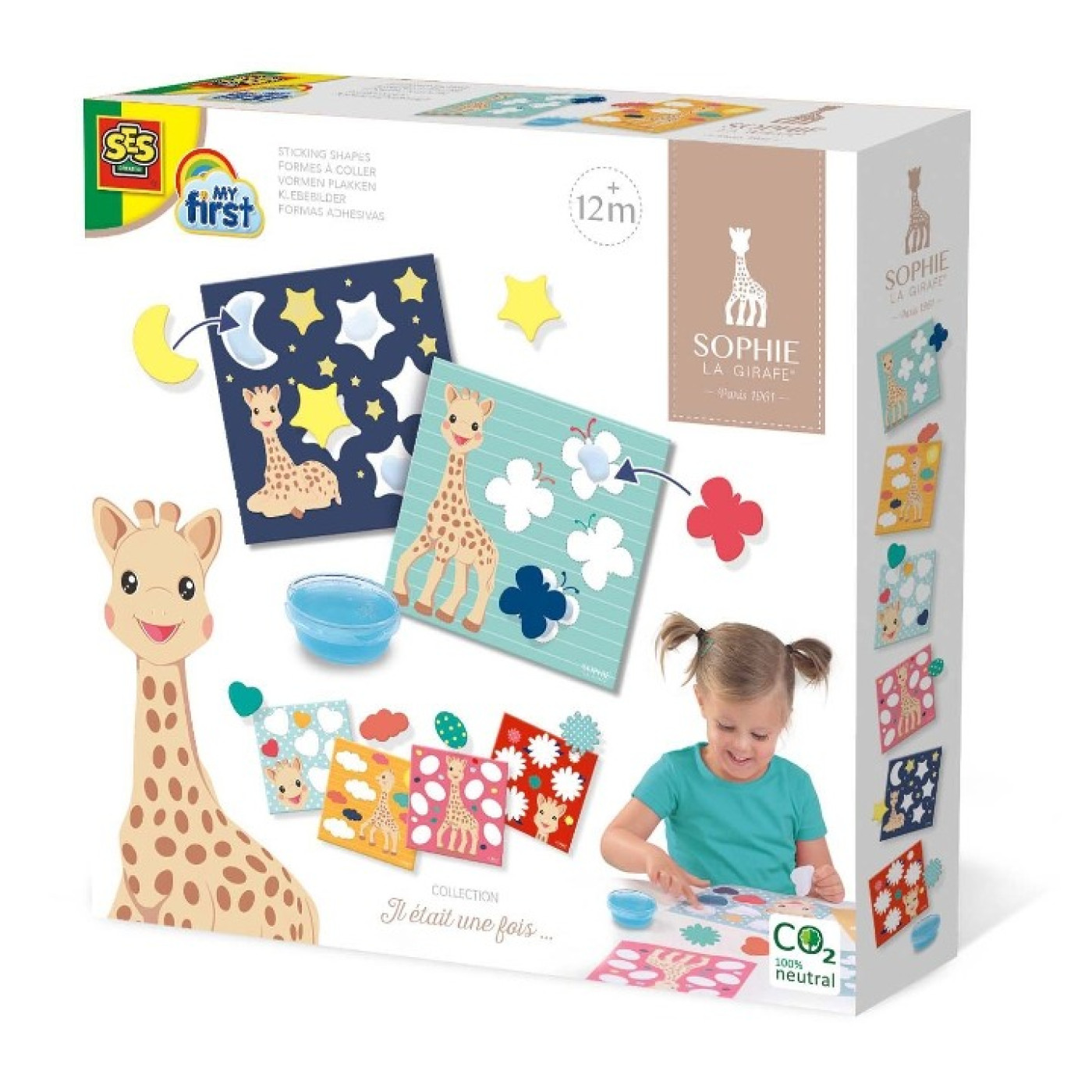 Sophie la girafe - Şekilleri Yapıştırma - ST00685 -