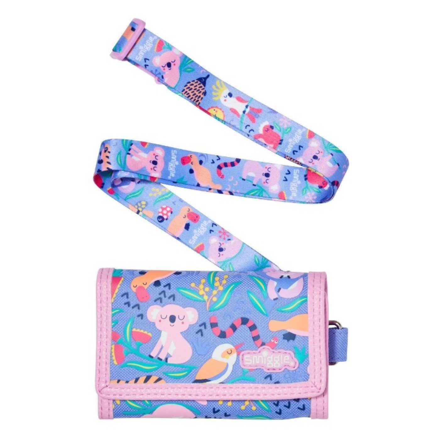 Smiggle - Animalia İpli Çocuk Cüzdanı - 9332934335363 - 9332934335363