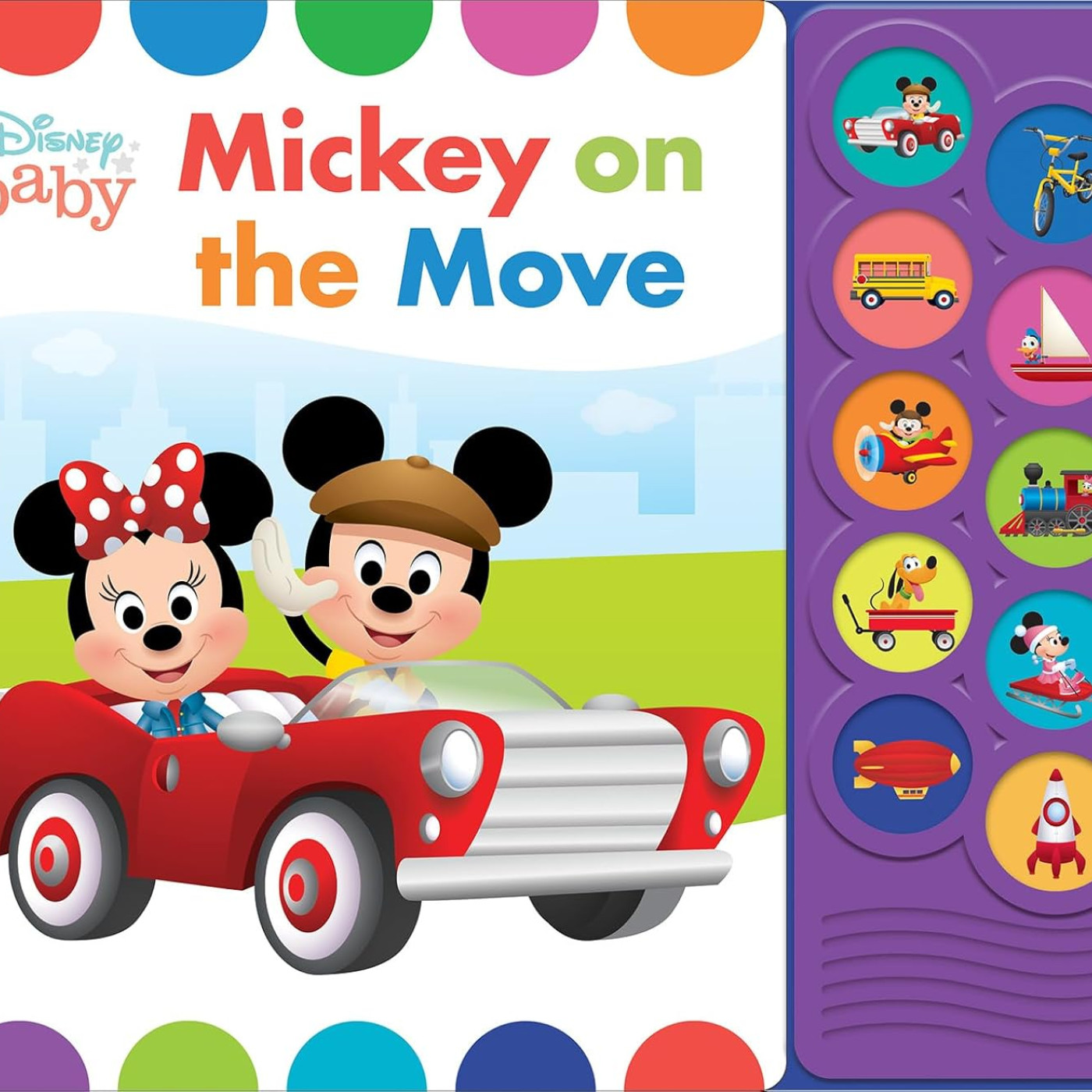 Disney Baby Mickey Mouse, Minnie, and More!: Mickey on the Move - 9781503768789 - 9781503768789