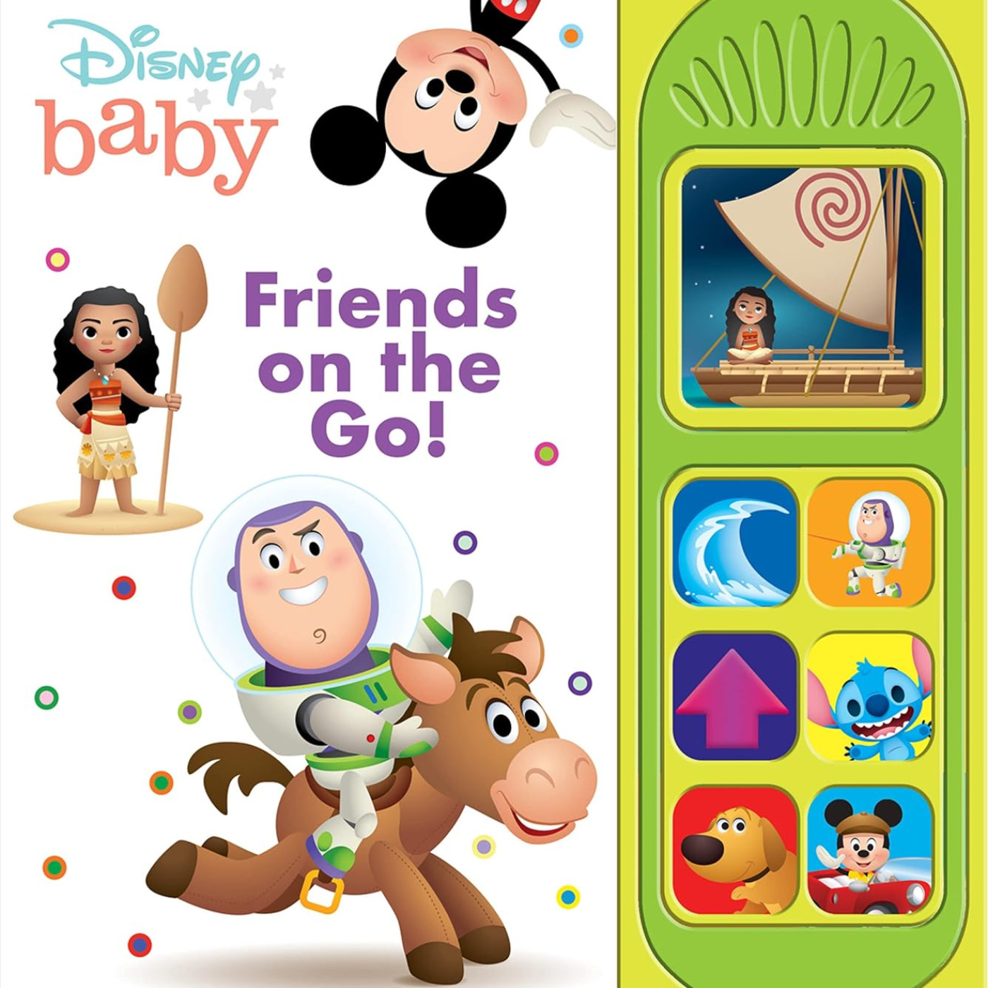 Disney Baby Mickey Mouse, Buzz Lightyear, Moana, and More!: Friends on the Go! - 9781503765139 - 9781503765139