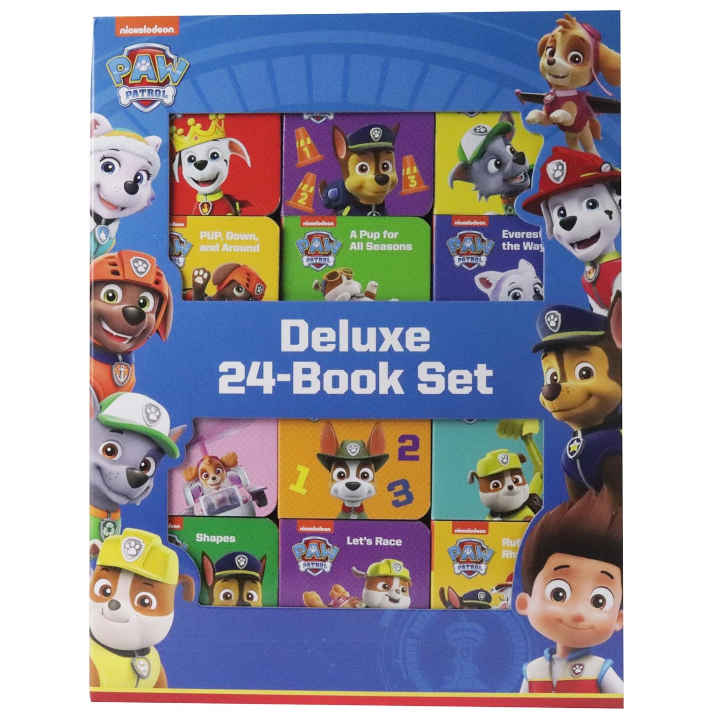 Nickelodeon PAW Patrol Chase, Skye, Marshall, and More!: Deluxe My First Library Board Book Block 24-Book Set - 9781503771031 - 9781503771031