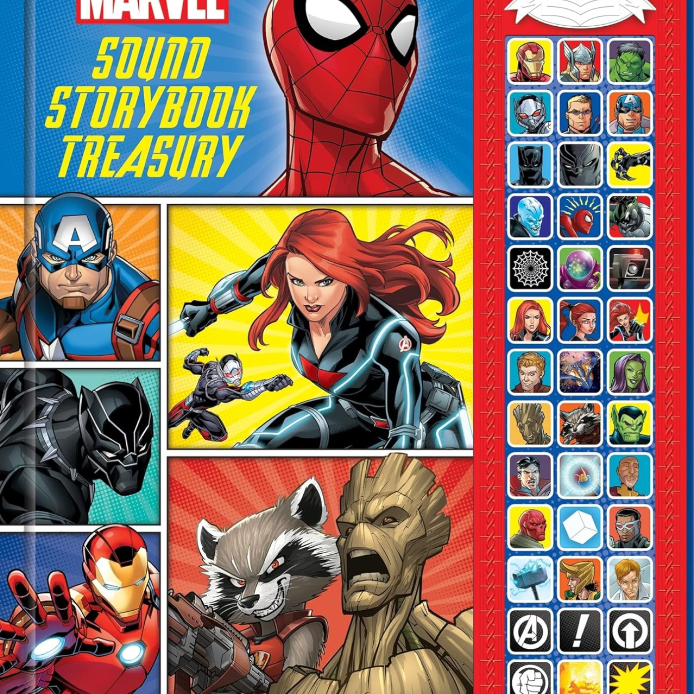 Marvel:  Spider-man, Avengers, Black Panther, and More! Sound Storybook Treasury - 9781503755031 - 9781503755031