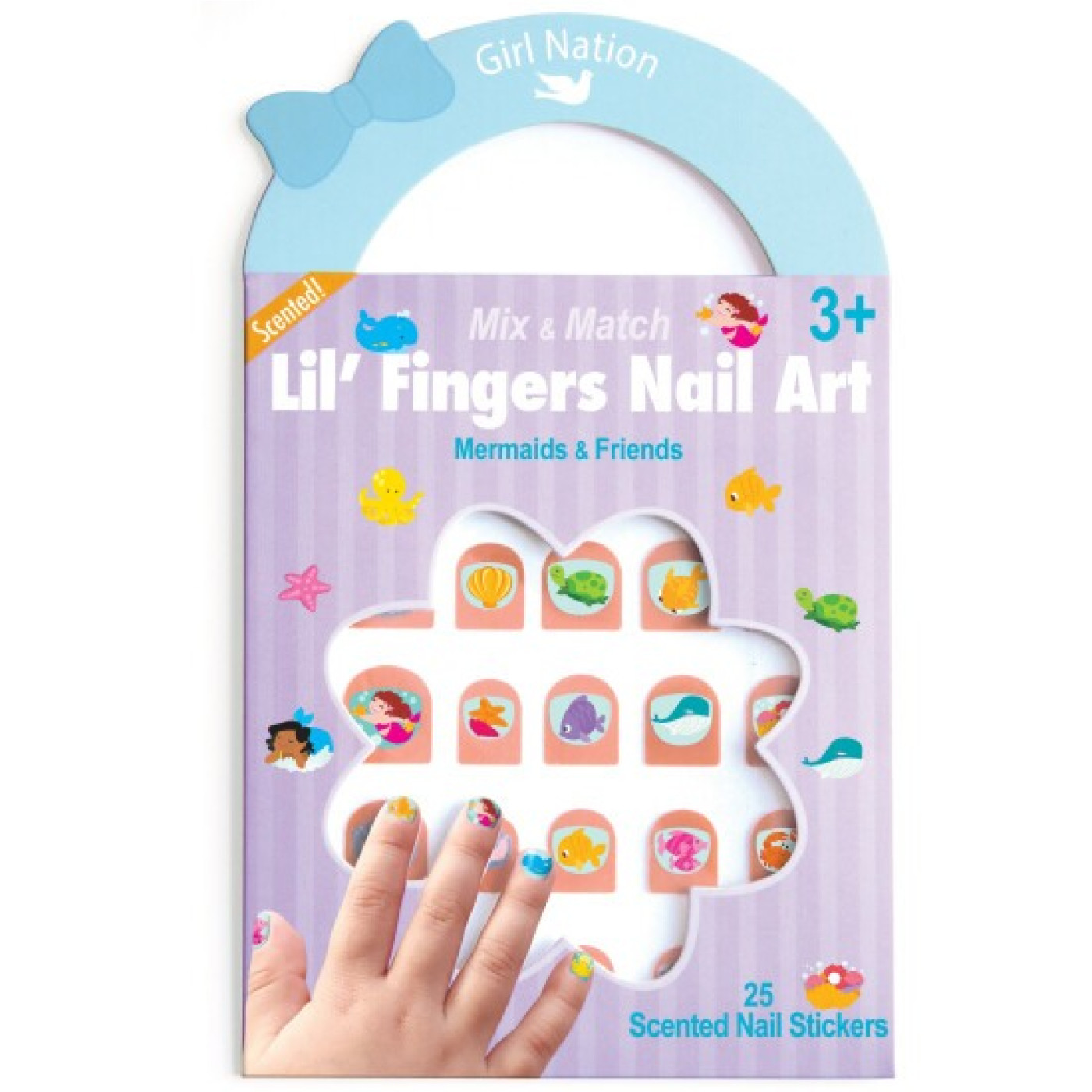 Lil Fingers Nail Art - Mermaids & Friends - J1013 - 8690000000852